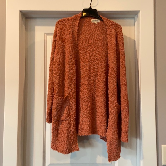 Listicle Sweaters - Open Cardigan